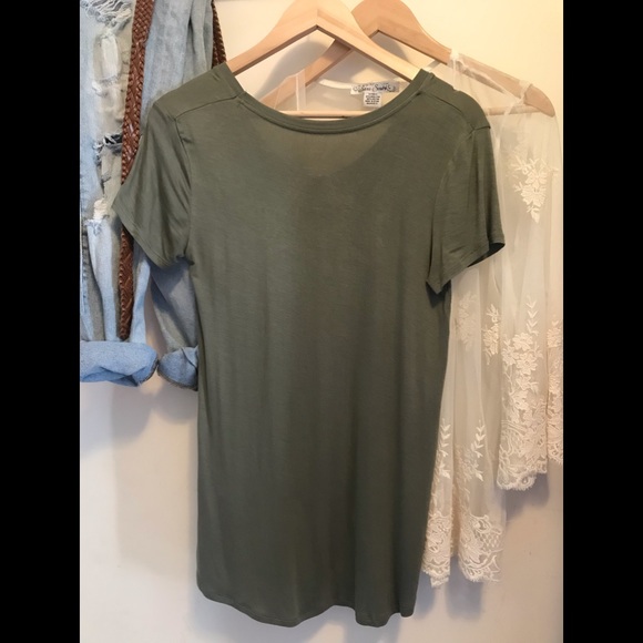 Coachella Valley Graphic Tee Olive Sz Small - Picture 3 of 6